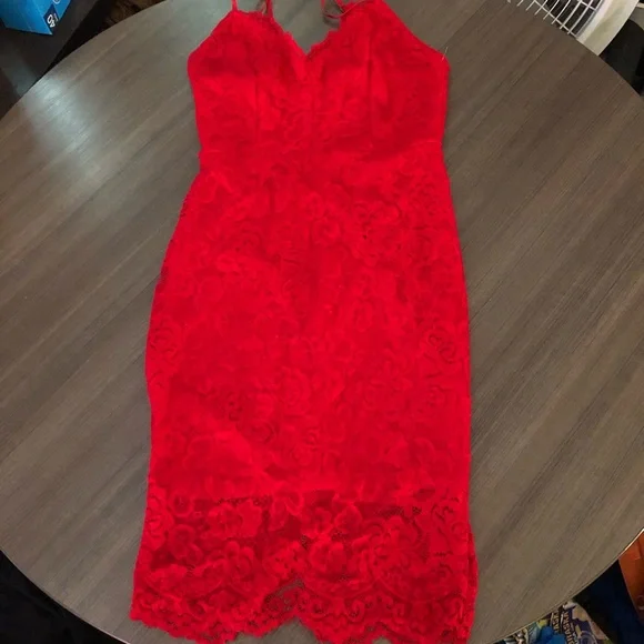 Windsor sexy red dress - Picture 4 of 16